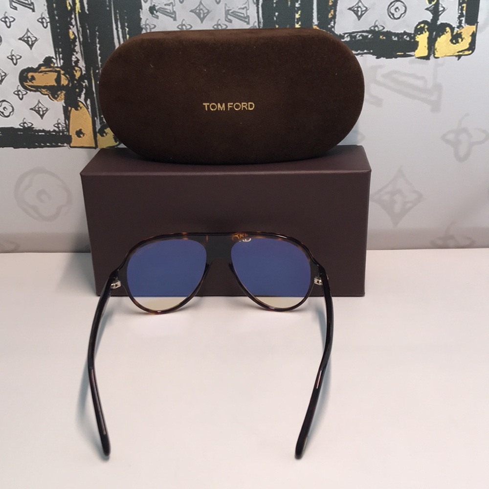 New Authentic Tom Ford TF5012 052 Tortoise Eyeglasses - Picture 8 of 13